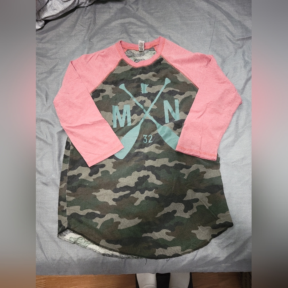 3/4 sleeve tee